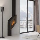 Salamandra a lenha Flamanova com pé - Finoptim